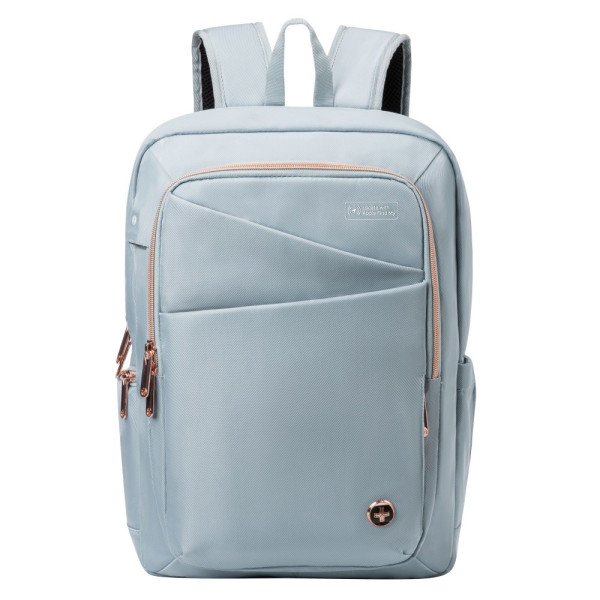 SwissDigital Design KATY ROSE Teal Blue Backpack Massage Edel und Fein