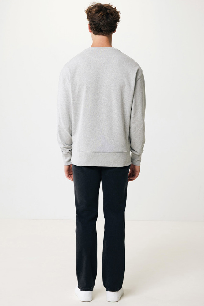 IQONIQ Kruger Relax-Rundhals-Sweater aus recycelt. Baumwolle