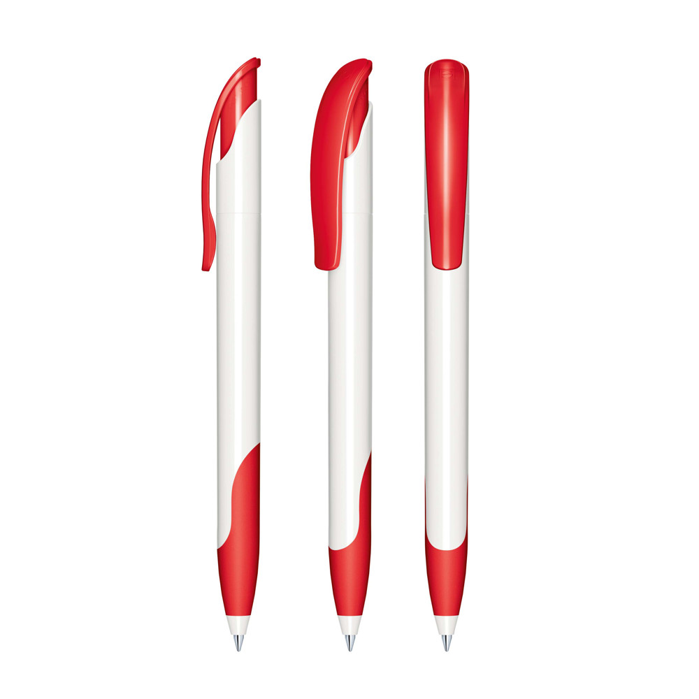 senator® Challenger Polished Basic SG Druckkugelschreiber - rot 186