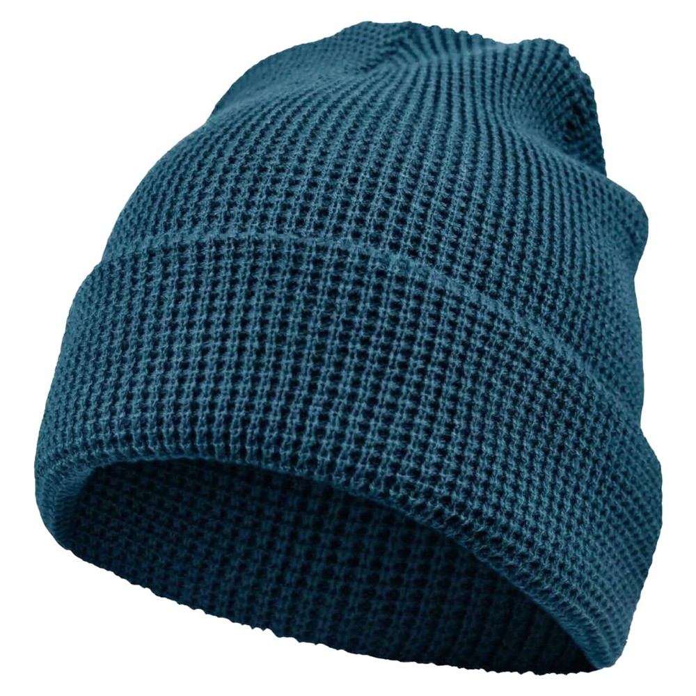 Nilton's Strickmütze in Waffeloptik - Petrol (PMS 3035c) / Petrol