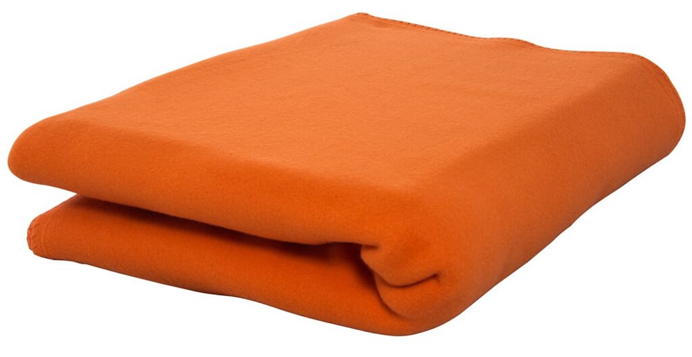 Nilton's Fleecedecke 150x120 cm, 250 g/m² - Orange (PMS 165c) / Orange
