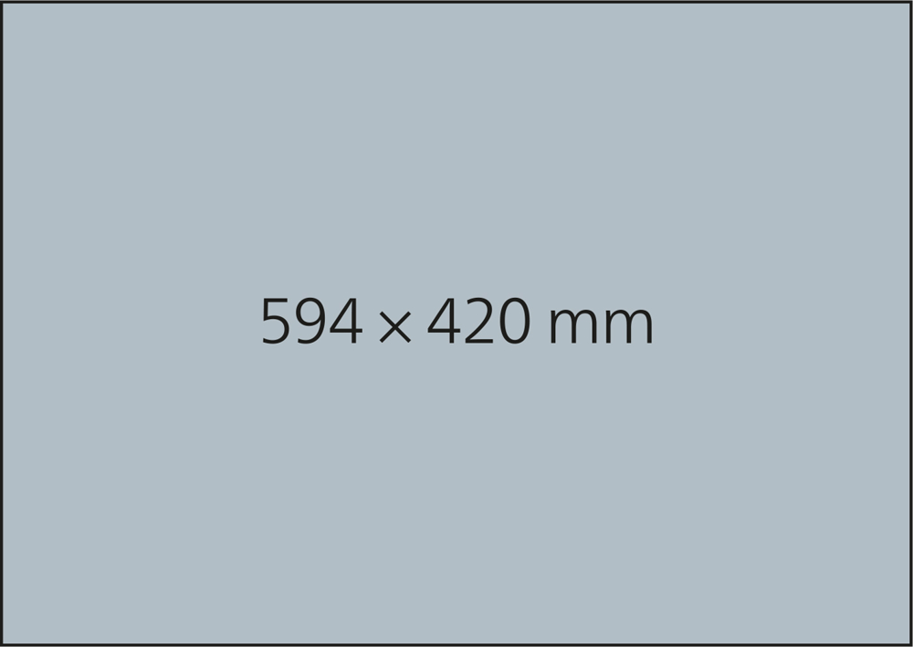 Schreibunterlage Recycling-Inhaltspapier, 25 Blatt