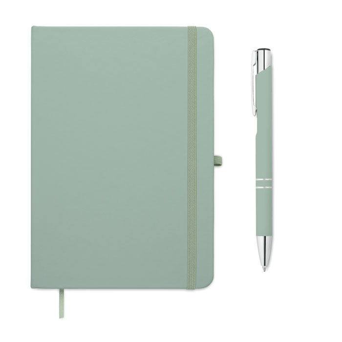 ARCOPEN - DIN A5 Notizbuch mit Kuli - mintgrün