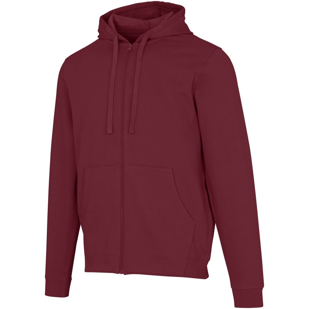 Jasper 280 g/m² Kapuzenpullover aus recycelter Bio Baumwolle (OCS) unisex - Tiefes Burgunderrot