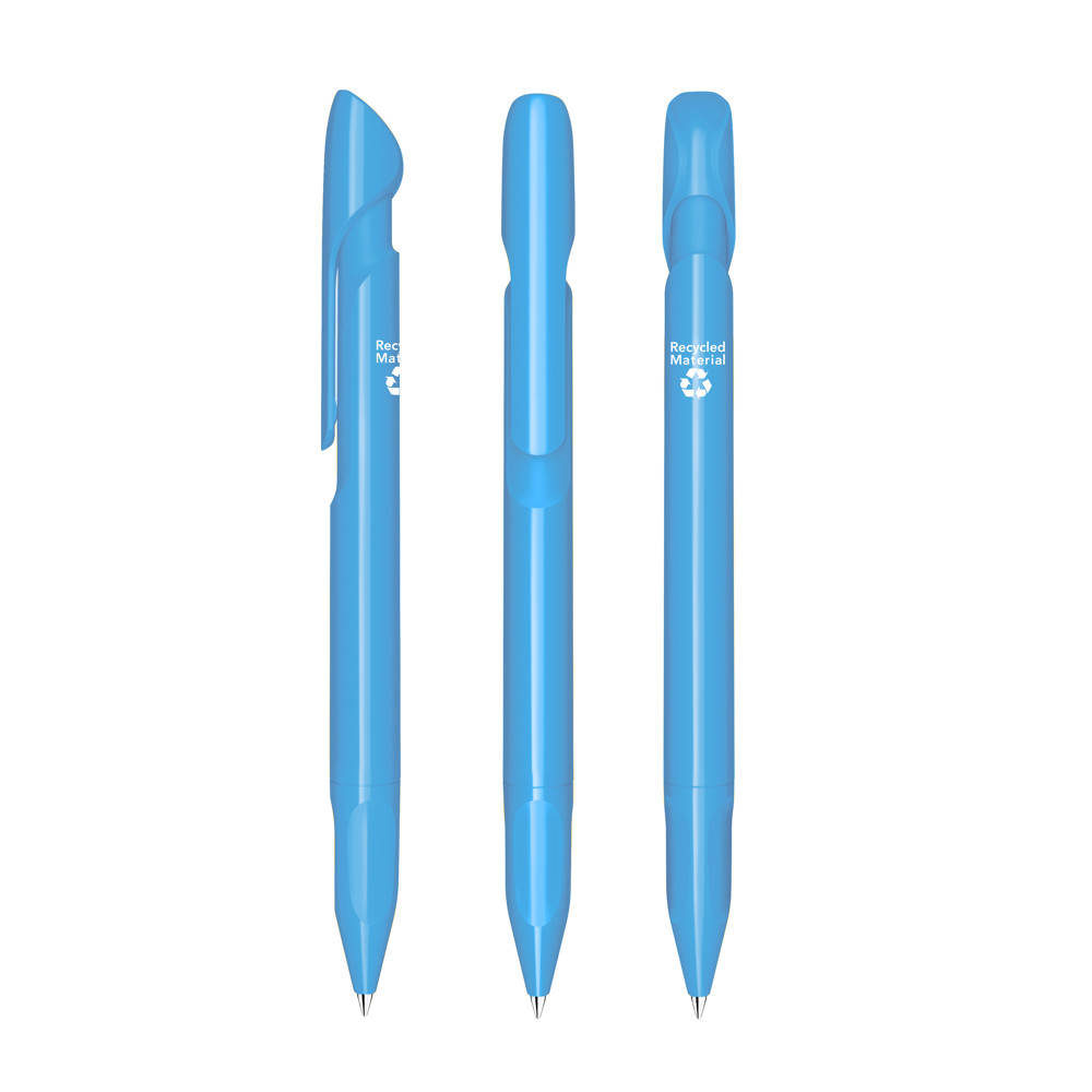 senator® Evoxx Polished Recycled Druckkugelschreiber - blau 279