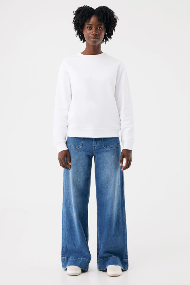 IQONIQ Torla Rundhals-Pullover aus recycelter Baumwolle
