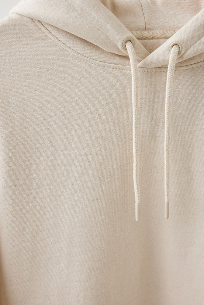 IQONIQ Torres ungefärbter Hoodie aus recycelter Baumwolle