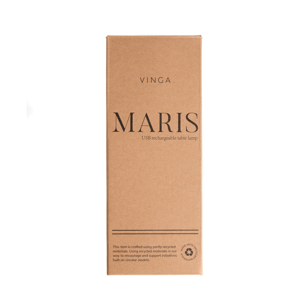 VINGA Maris Tischleuchte aus RCS recyceltem ABS