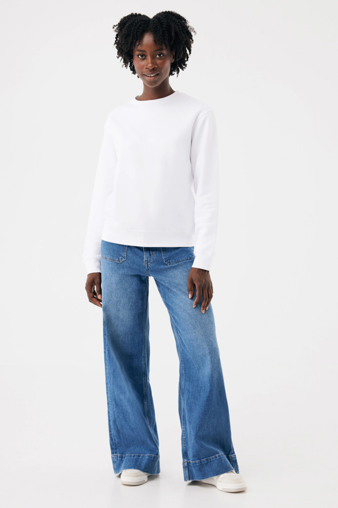 IQONIQ Torla Rundhals-Pullover aus recycelter Baumwolle