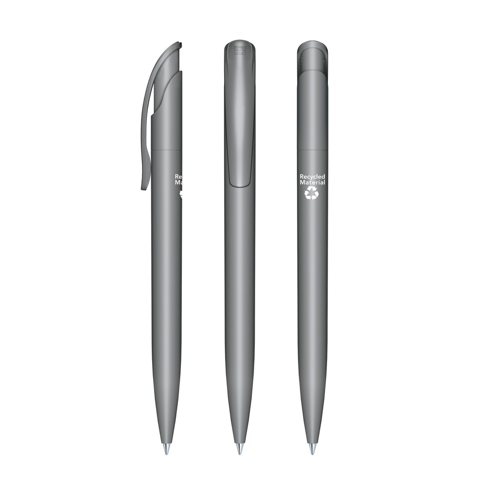 senator® Challenger Matt Recycled Druckkugelschreiber - cool gray 9