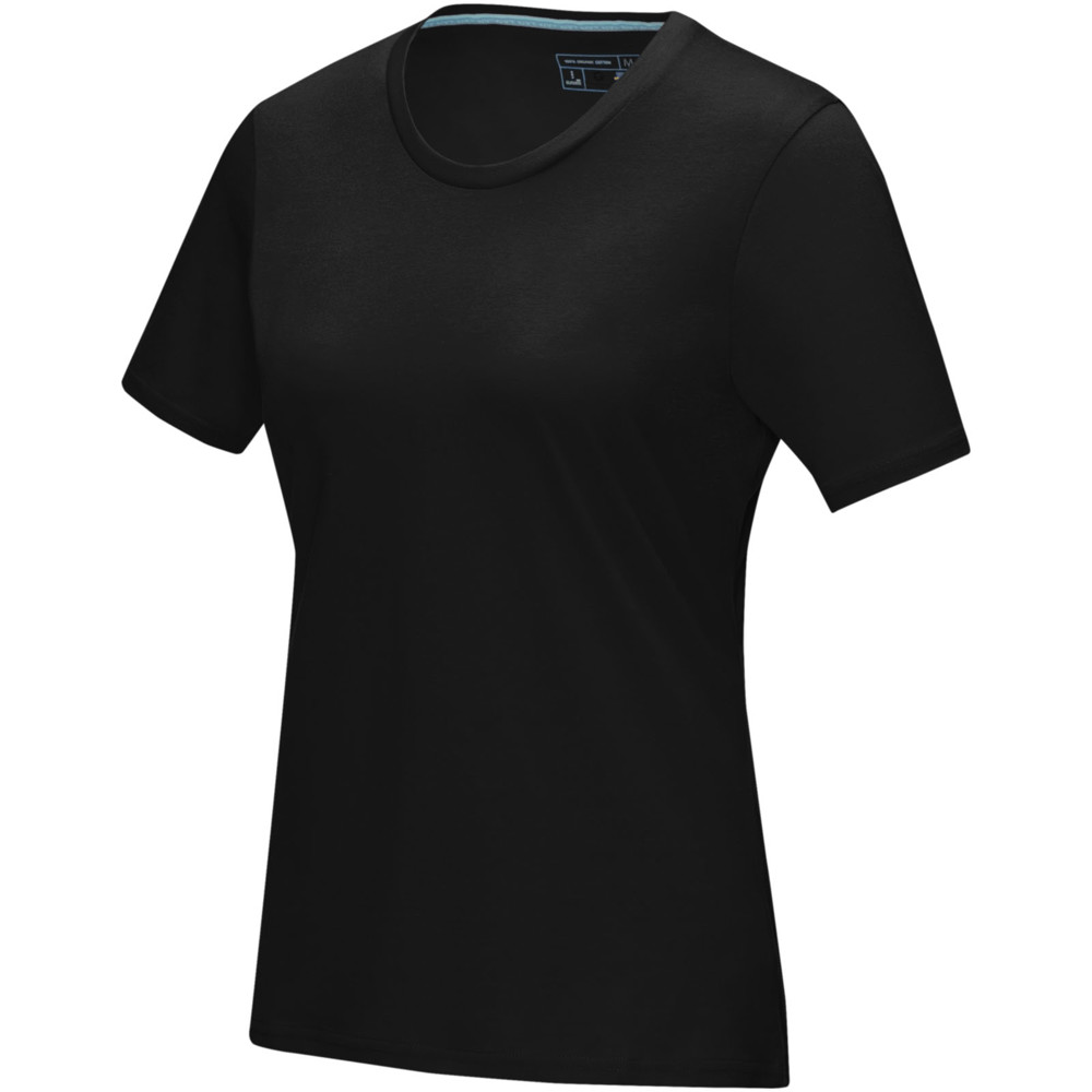 Azurite T-Shirt aus Bio-Baumwolle für Damen - Schwarz