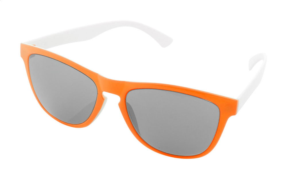 CreaSun - Sonnenbrille - orange/weiß