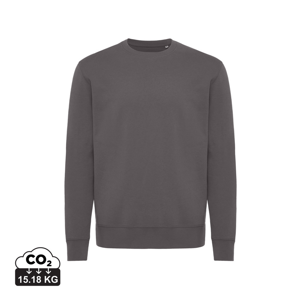 IQONIQ Kruger Relax-Rundhals-Sweater aus recycelt. Baumwolle