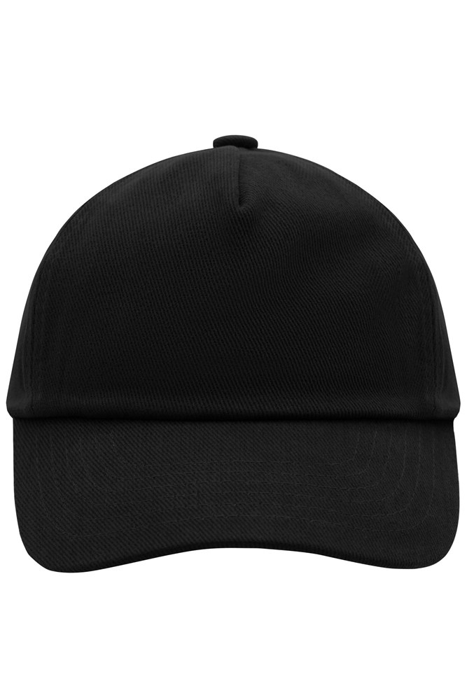 5 Panel Kids' Cap - Black (ca. Pantone blackC)