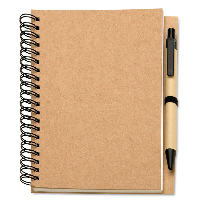 BLOQUERO - B6 Recyceltes Notizbuch 70 Seiten