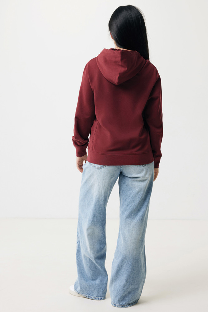 IQONIQ Yengo Hoodie mit Seitentaschen aus rec. Baumwolle