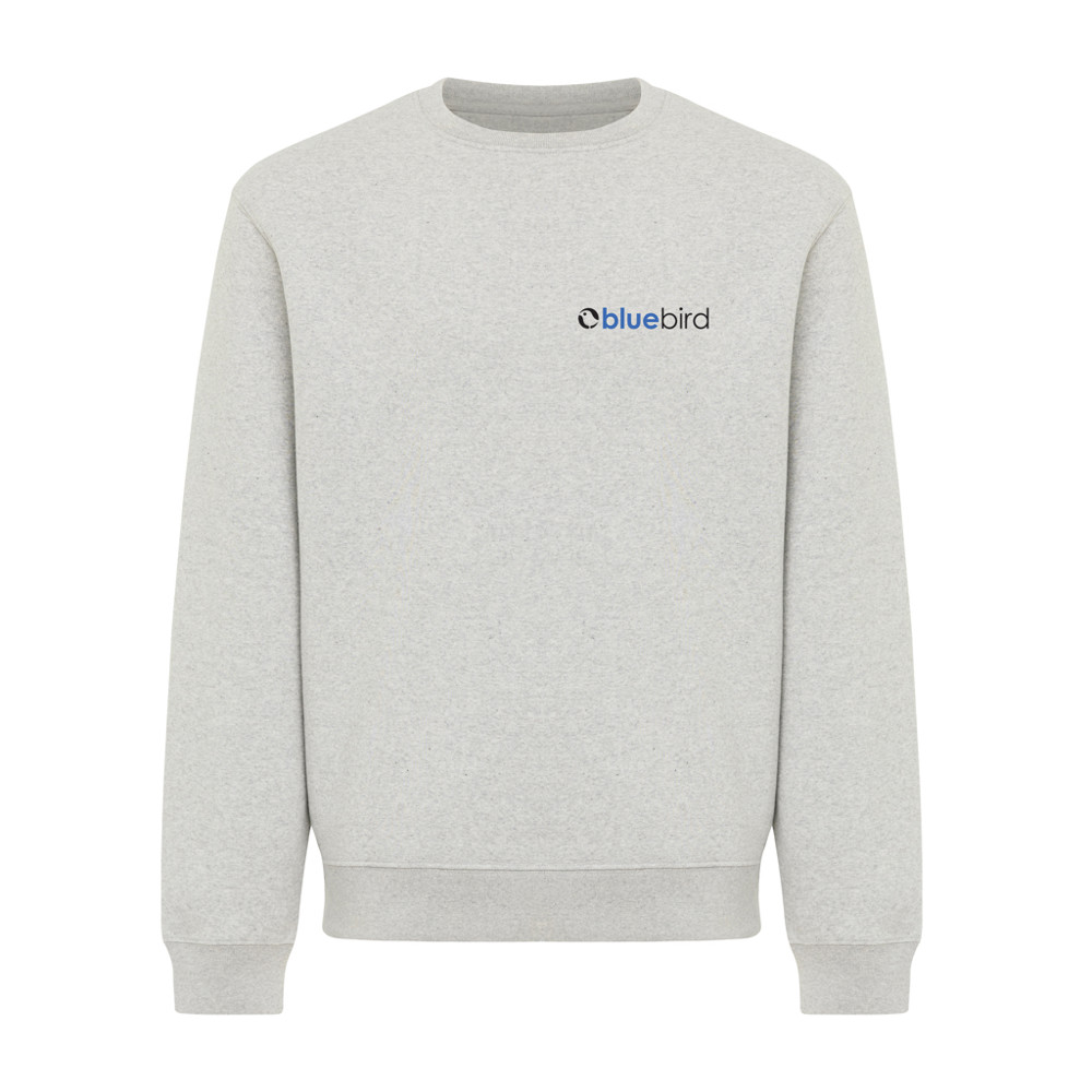 IQONIQ Torla Rundhals-Pullover aus recycelter Baumwolle