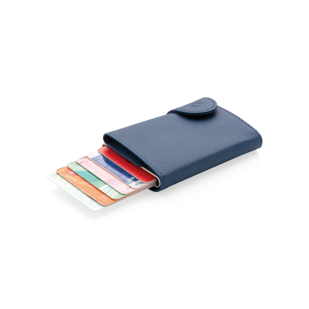 C-Secure RFID Kartenhalter und Geldbörse - blau (± PMS blue)