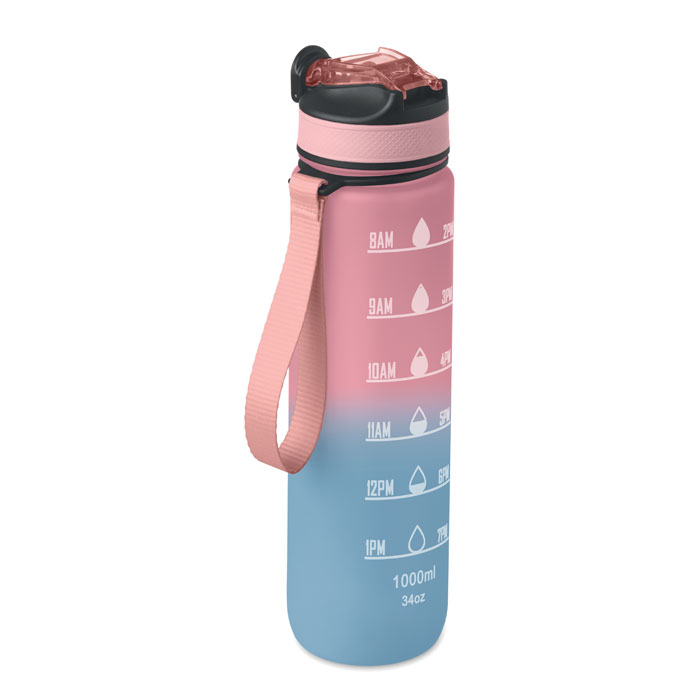 ACTIVATE - Sport-Trinkflasche RPET 1L - Babyrosa