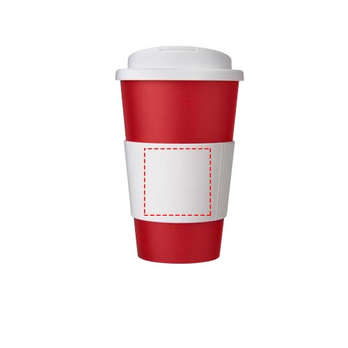 Americano® 350 ml Isolierbecher mit Schutzring & auslaufsicherem Schraubverschluss