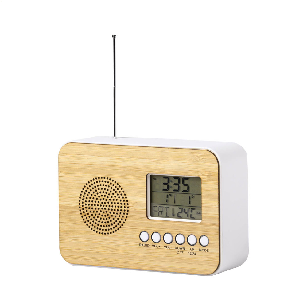 Bordio - Radio-Tischuhr
