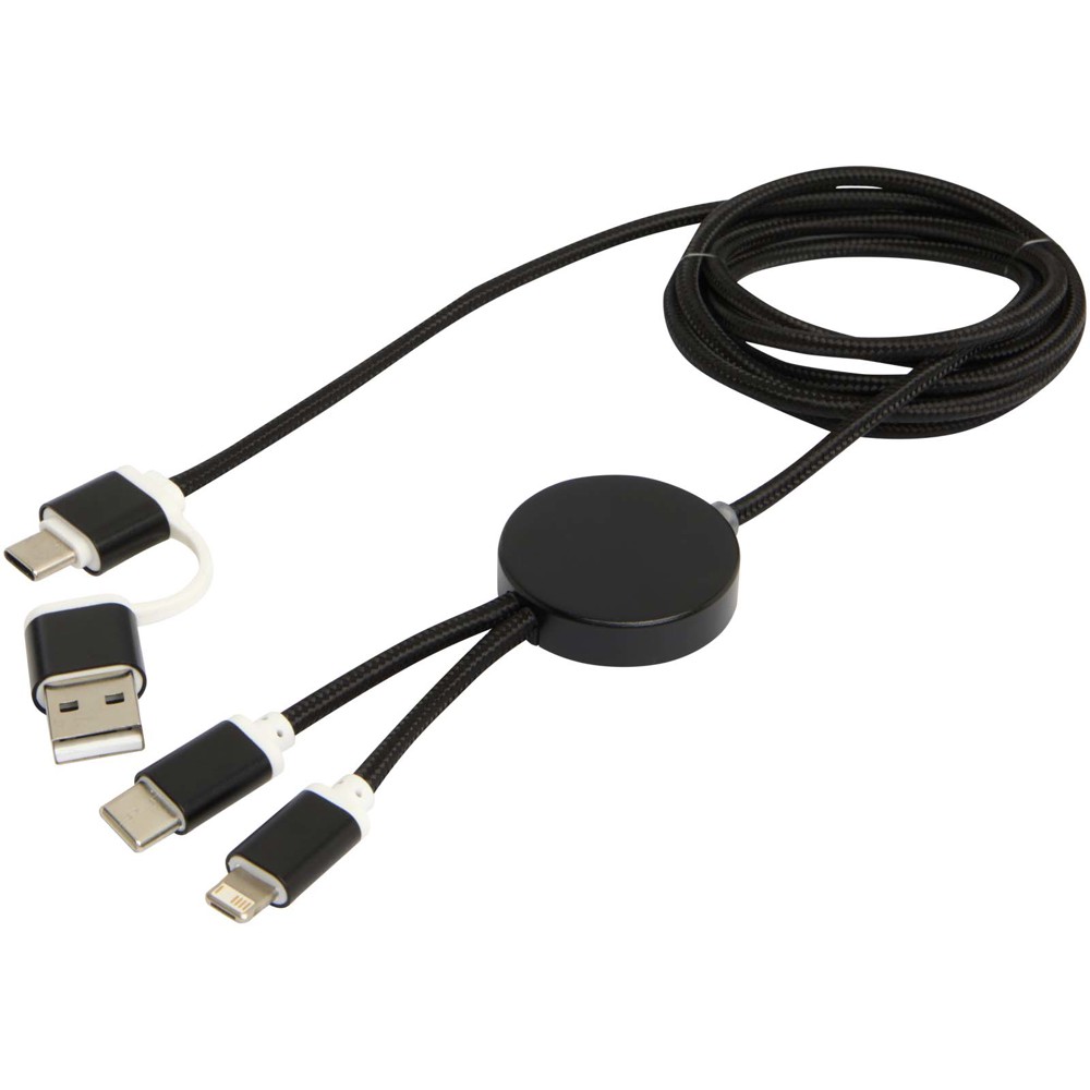 Alasia 150 cm 5-in-1 Kabel aus recyceltem Kunststoff für Datenübertragung und 27W Schnellladung