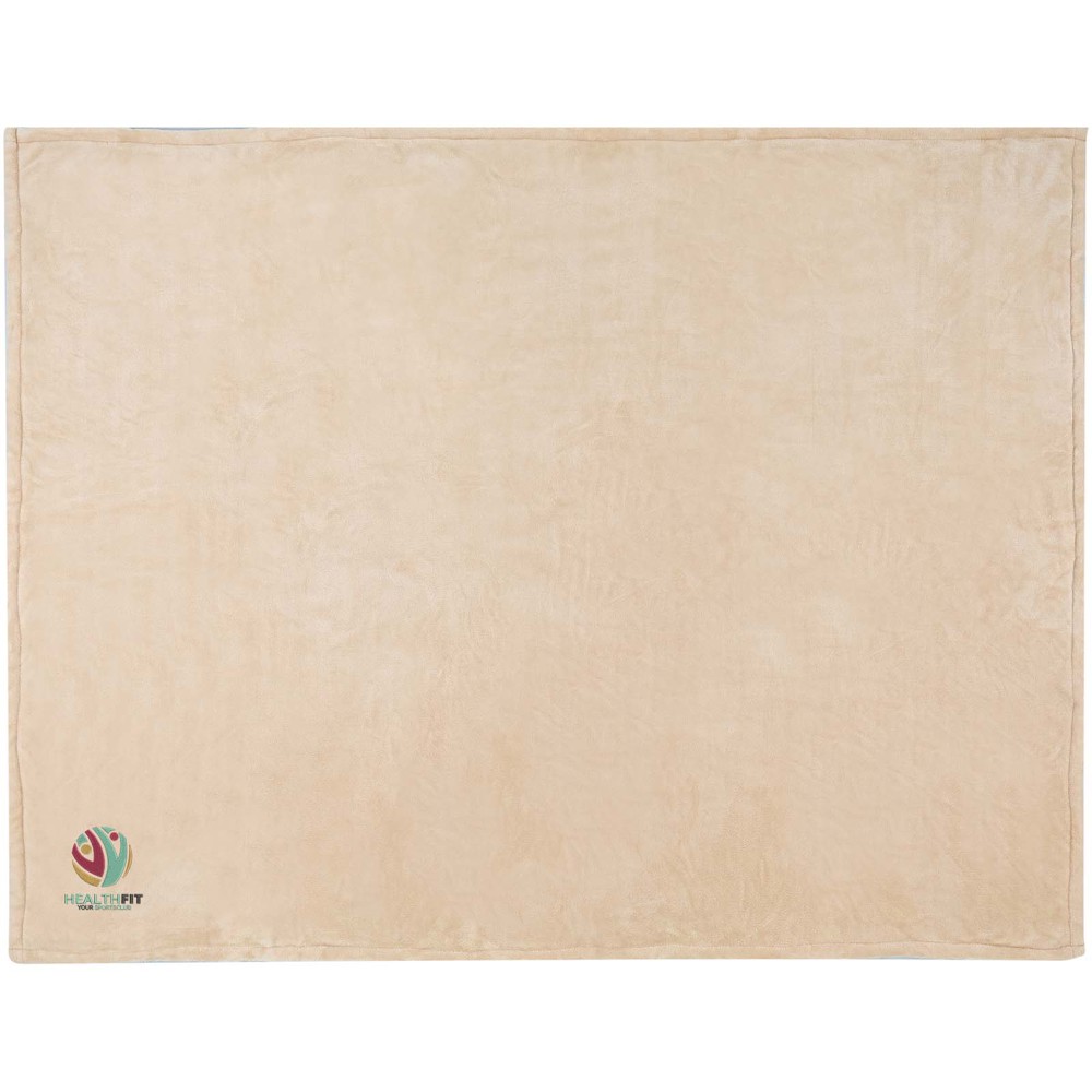 Ashen GRS-recycelte Sherpa Decke