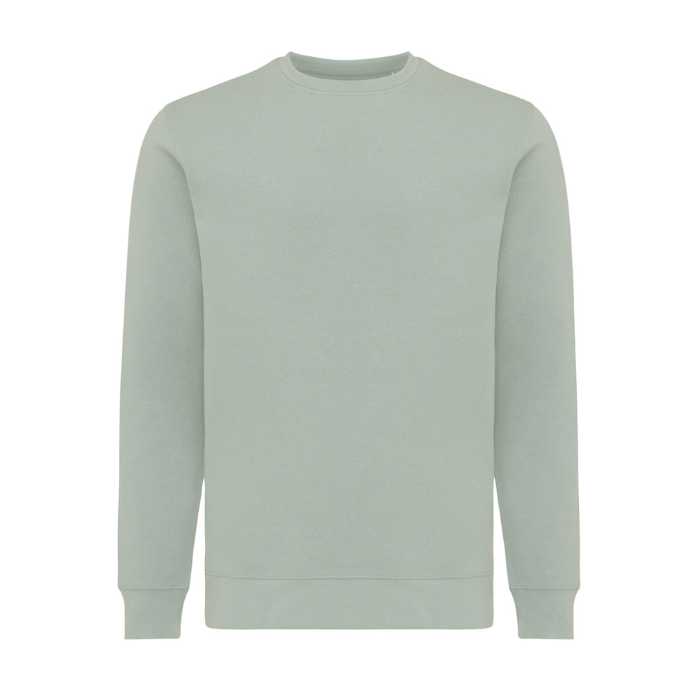 IQONIQ Etosha Lightweight Sweater aus recycelter Baumwolle - Iceberg green (± PMS 15-5205 TCX)