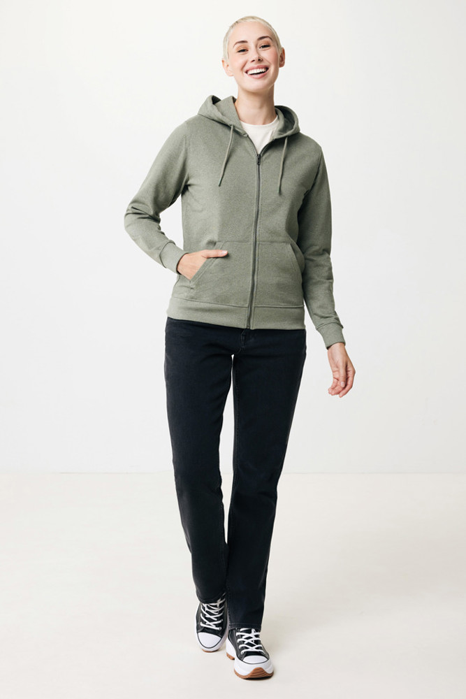 IQONIQ Abisko Zip-Kapuzenpullover aus recycelter Baumwolle