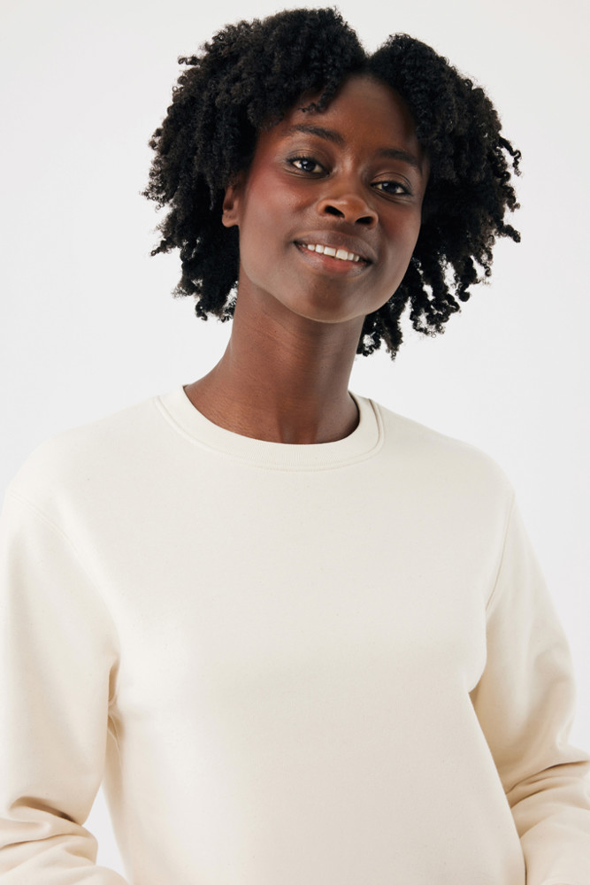 IQONIQ Torla Rundhals-Pullover aus recycelter Baumwolle