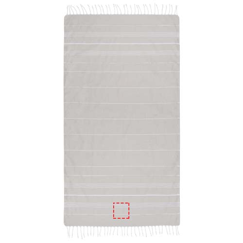 Anna 150 g/m² Hammam Baumwollhandtuch 100 × 180 cm