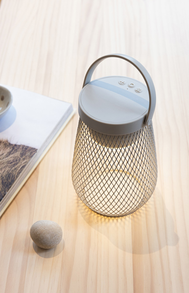 Aurora USB-Tischlampe aus RCS recyceltem ABS