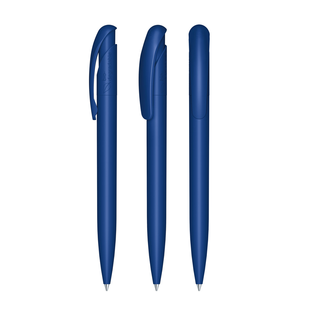 senator® Nature Plus Matt Druckkugelschreiber - blau 2757