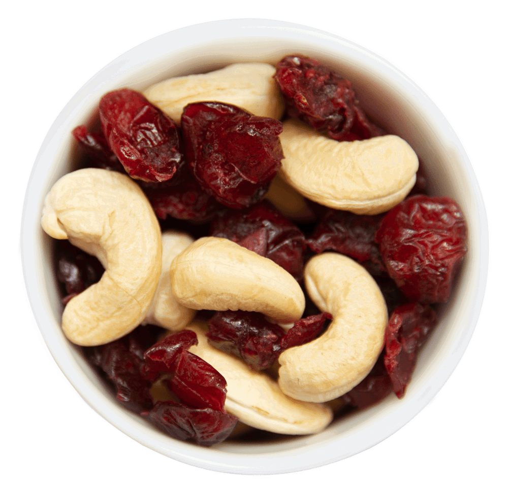 12 g Premium Flowpack - energiespender - Cranberries & Cashewkerne
