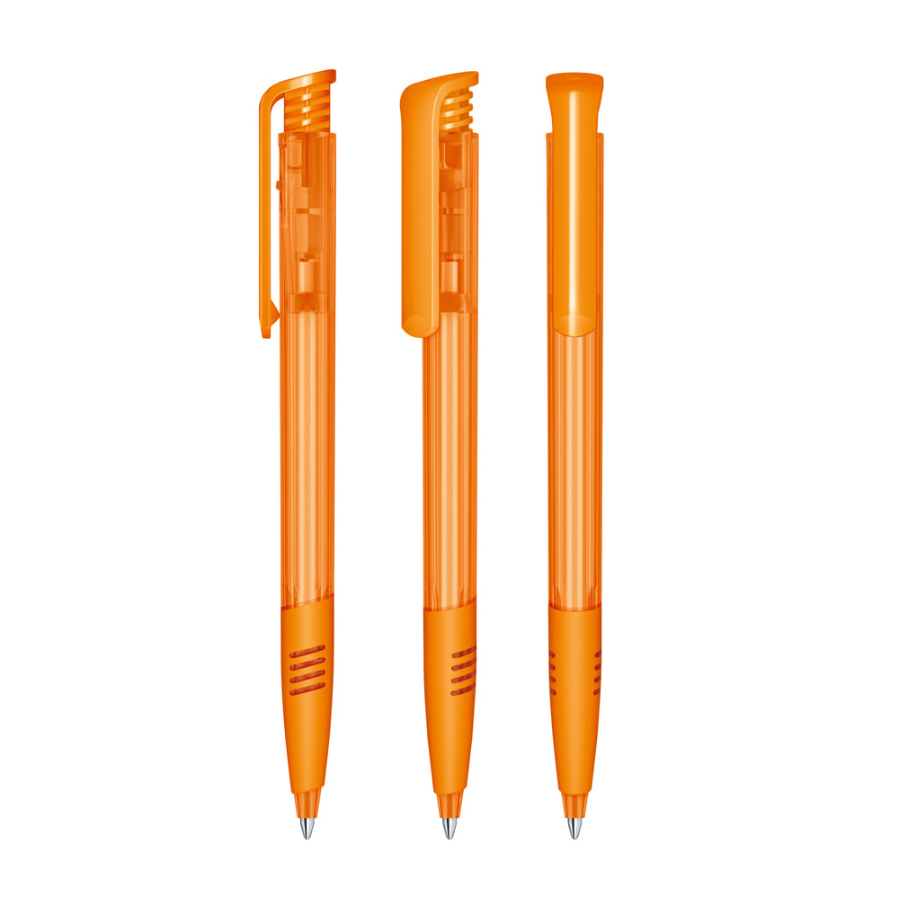 senator® Super Hit Clear SG Druckkugelschreiber - orange 151