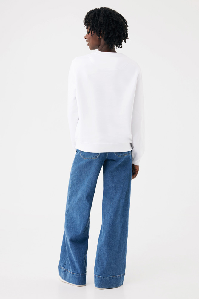 IQONIQ Torla Rundhals-Pullover aus recycelter Baumwolle