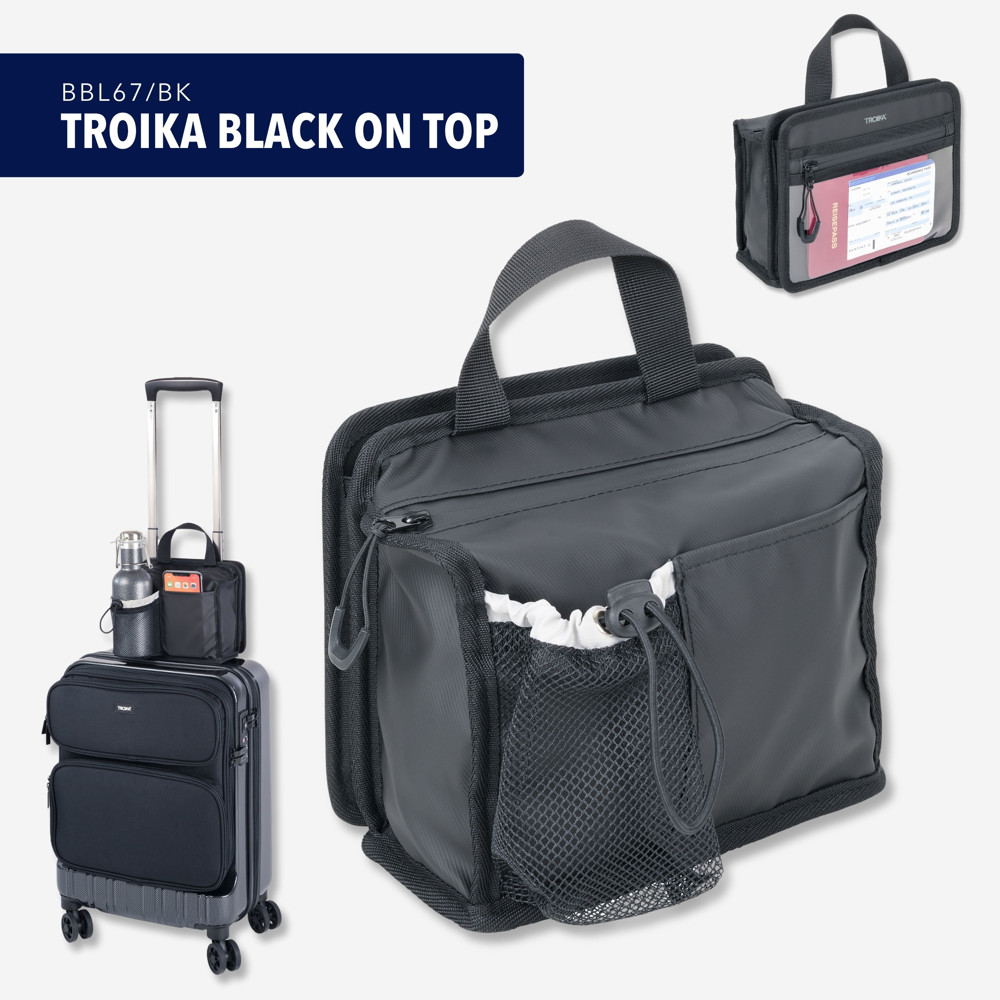 TROIKA Trolley Organizer TROIKA BLACK ON TOP