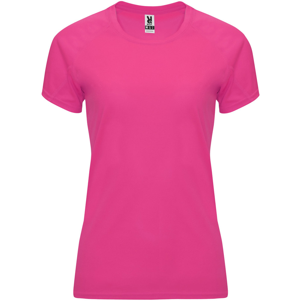Bahrain 135 g/m² Sport T-Shirt für Damen - fluorrosa