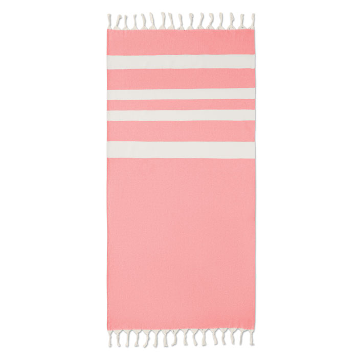 AGOURA - Hamman handdoek 140 gr/m² - Rot