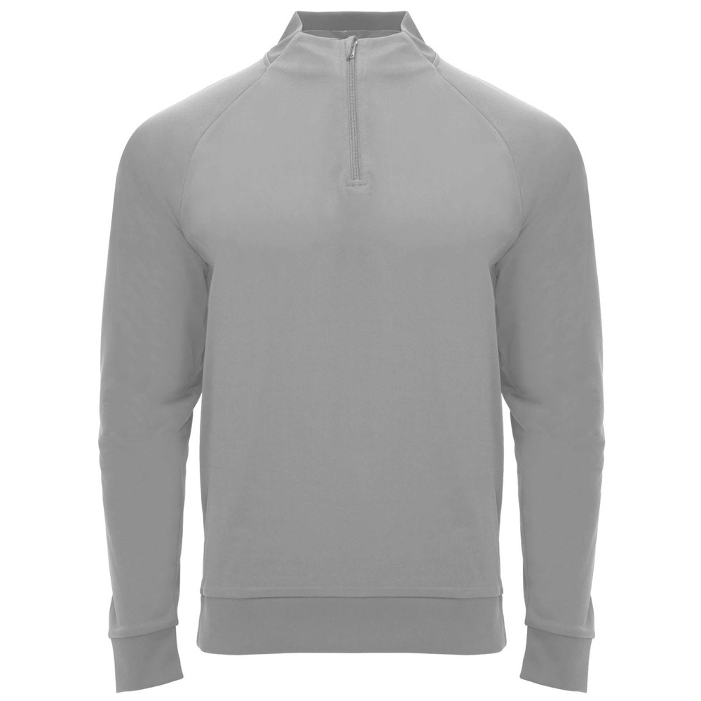 Epiro 200 g/m² Half-Zip Sweatshirt Unisex - Grau