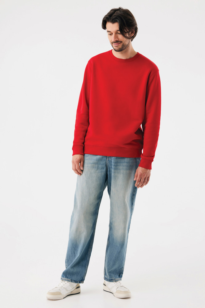 IQONIQ Torla Rundhals-Pullover aus recycelter Baumwolle