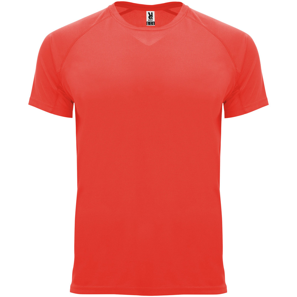 Bahrain 135 g/m² Sport T-Shirt für Herren - fluorkoralle