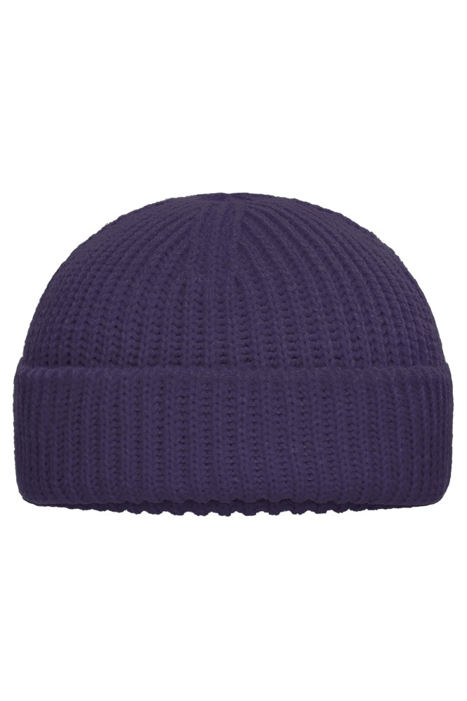 Fisherman Beanie - Deep-purple (ca. Pantone P 101-16 C)