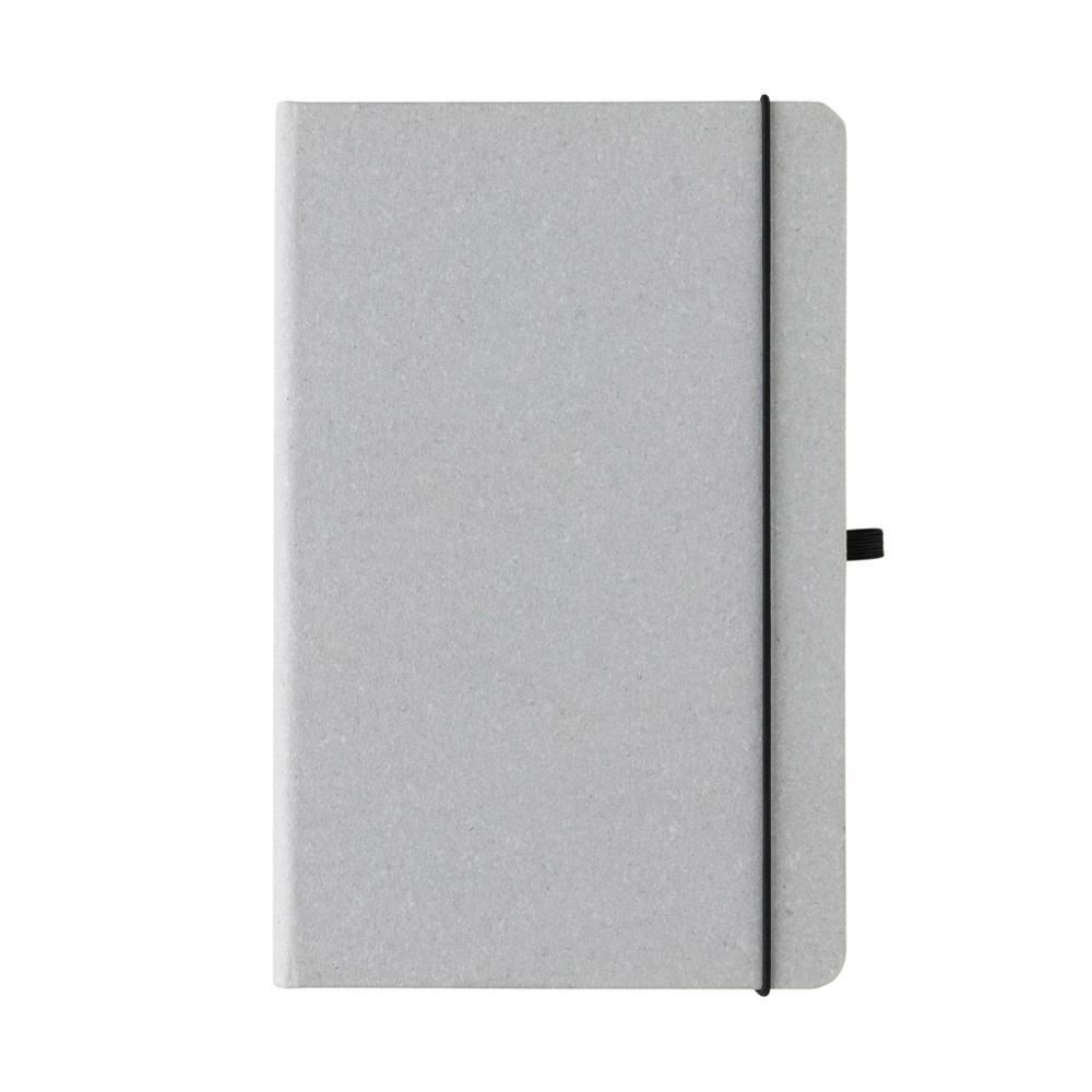 A5 Hardcover Notizbuch aus GRS recyceltem PU