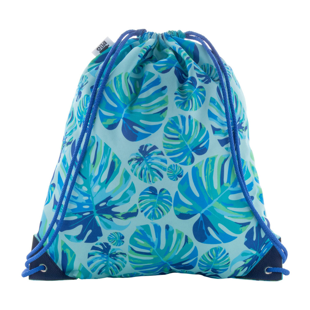 CreaDraw Supreme - Individueller Turnbeutel - blau/weiß