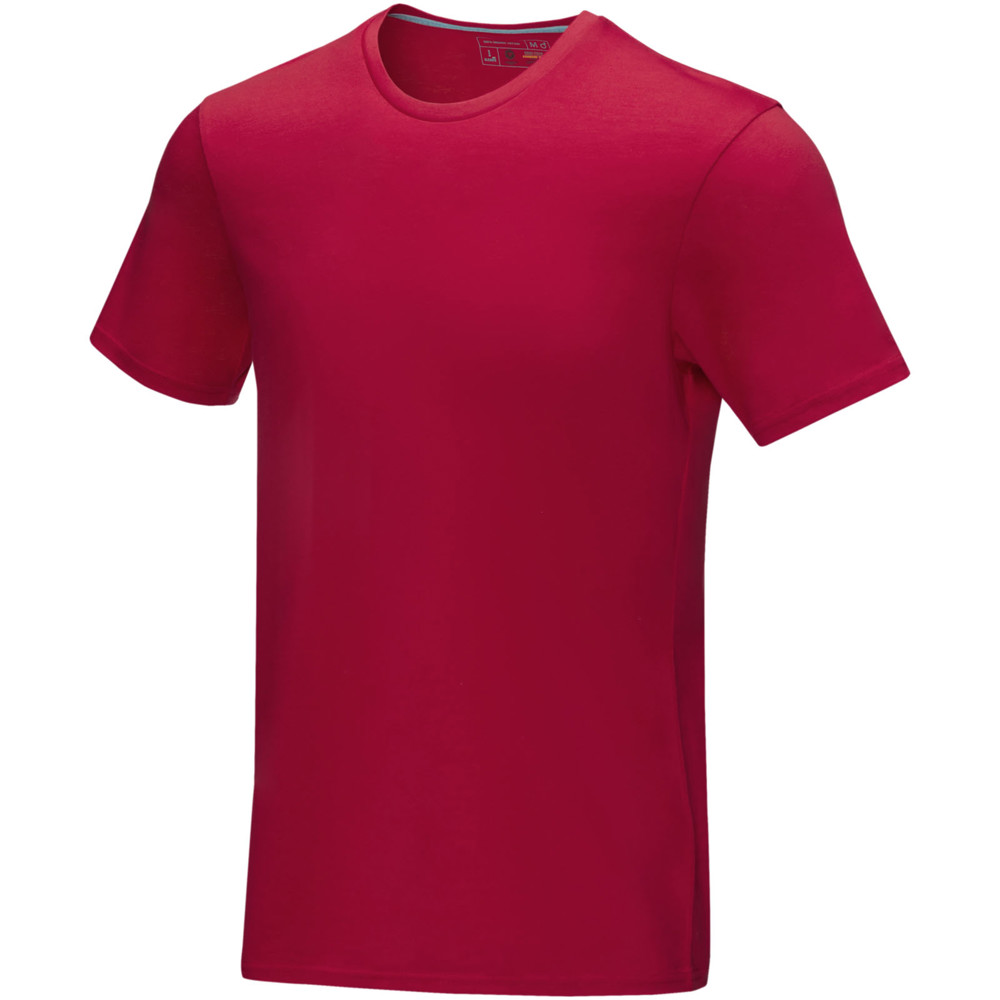 Azurite T-Shirt aus Bio-Baumwolle für Herren - Rot