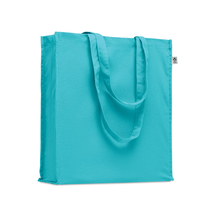 BENTE COLOUR - Einkaufstasche Organic Cotton - türkis
