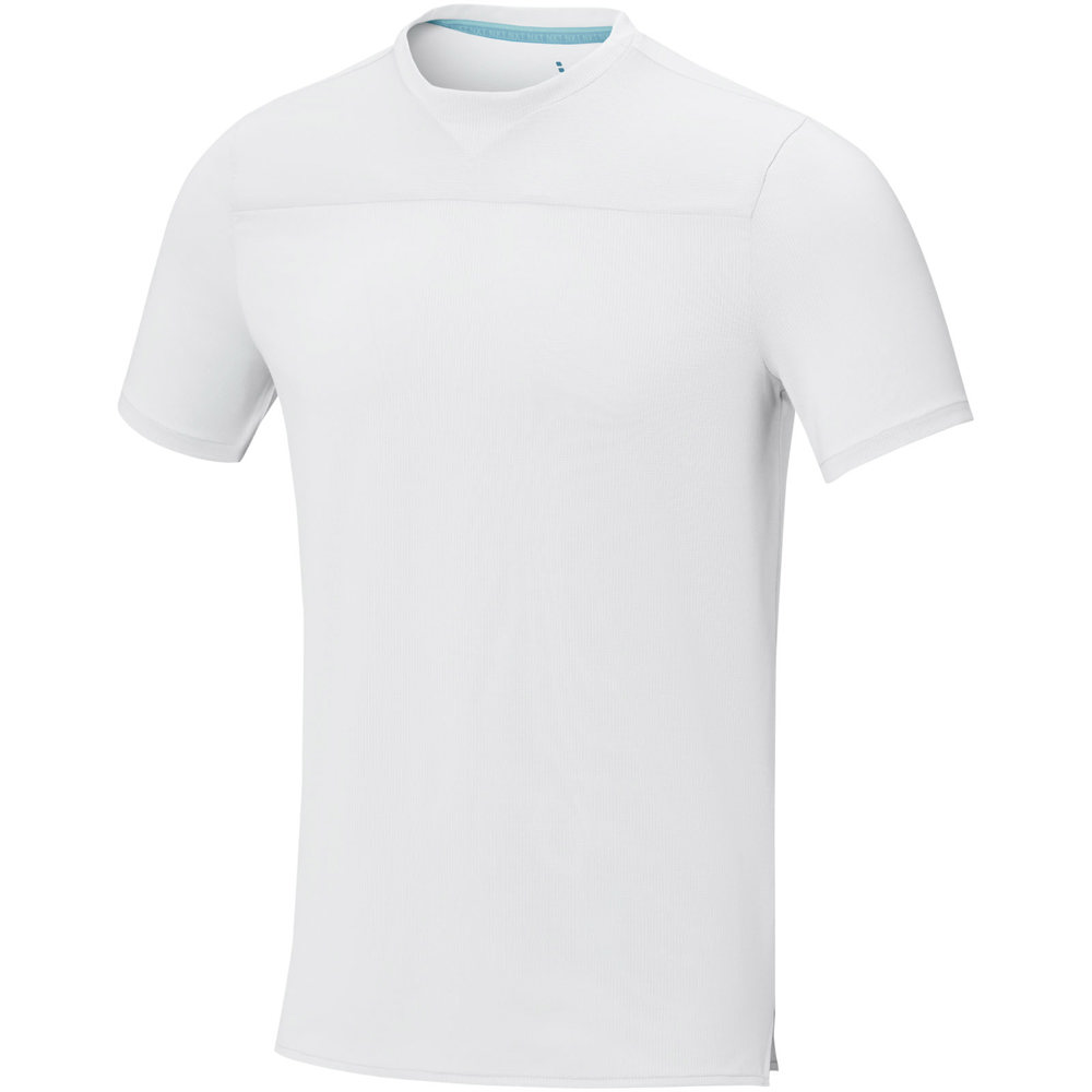 Borax 160 g/m² Cool Fit T-Shirt aus recyceltem GRS Material für Herren - weiss
