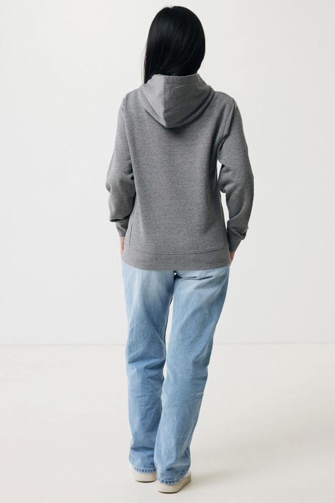 IQONIQ Yengo Hoodie mit Seitentaschen aus rec. Baumwolle
