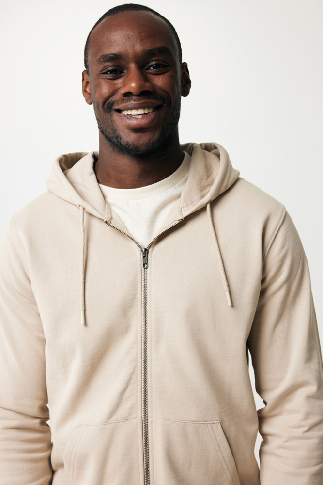 IQONIQ Abisko Zip-Kapuzenpullover aus recycelter Baumwolle